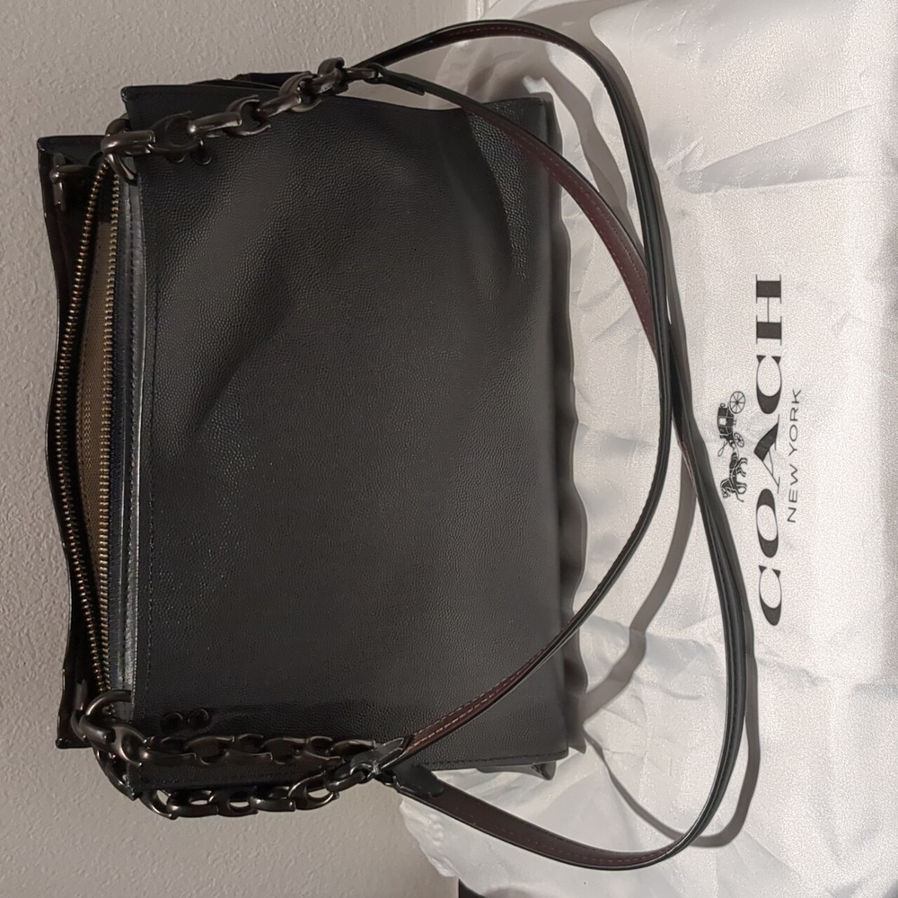 Coach Shoulder Strap Bag - Ivy Blue, Brand New